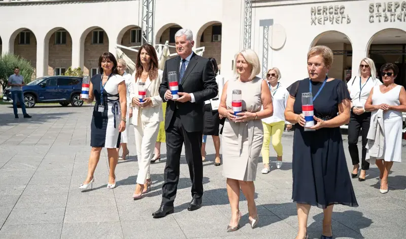 Ana Andrić predsjednica, Daniela Perić zamjenica predsjednice Zajednice žena HDZ-a BiH ''Kraljica Katarina Kosača''