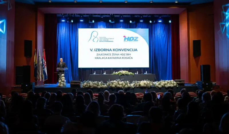 Ana Andrić predsjednica, Daniela Perić zamjenica predsjednice Zajednice žena HDZ-a BiH ''Kraljica Katarina Kosača''