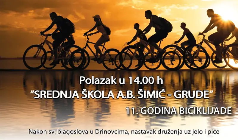 NAJAVA: Tradicionalna biciklijada Grude-Drinovci u čast Male Gospe 