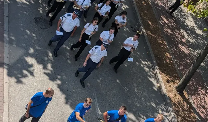 FOTO: Mimohod povodom obljetnice nositelja ratnih odličja HVO-a u Mostaru