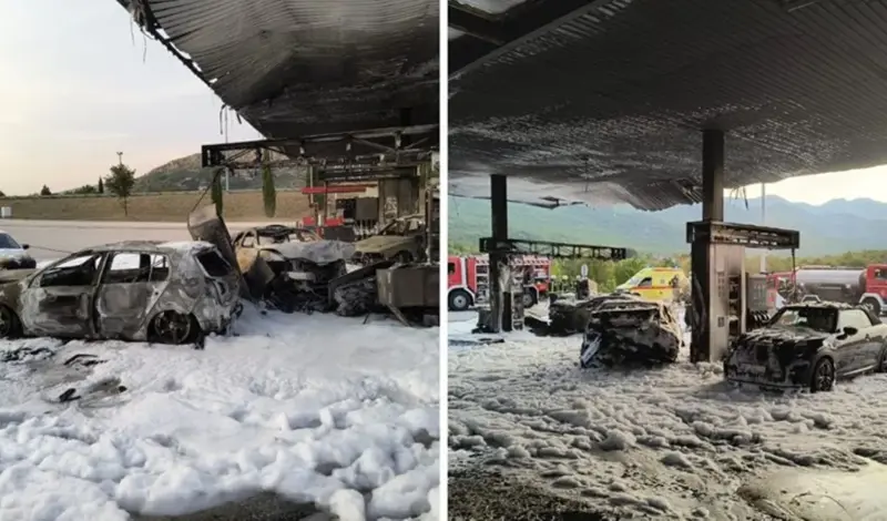 Vozač koji je poginuo u požaru na benzinskoj je Hrvat iz Švedske