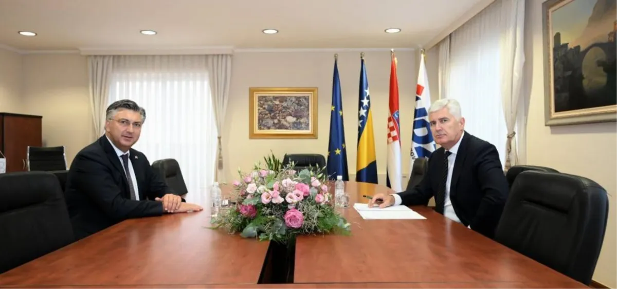 U Mostaru održan sastanak izaslanstva HDZ-a BiH i HDZ-a: Nastavljamo snažnu suradnju naših sestrinskih stranaka