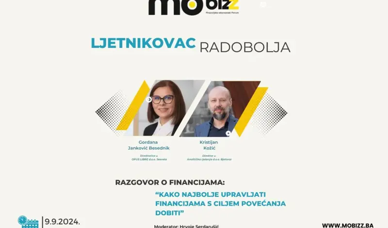 MOBIZZ 2024: Mostar postaje središte financijsko - ekonomskih događanja