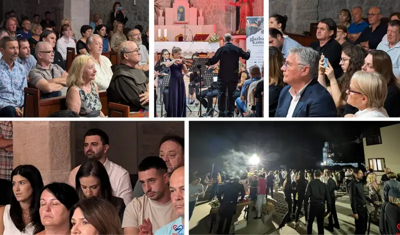 FOTO: Crkve Širokog Brijega i Gruda ugostile Glazbu na kamenu! Koncertni spektakl razgalio srca