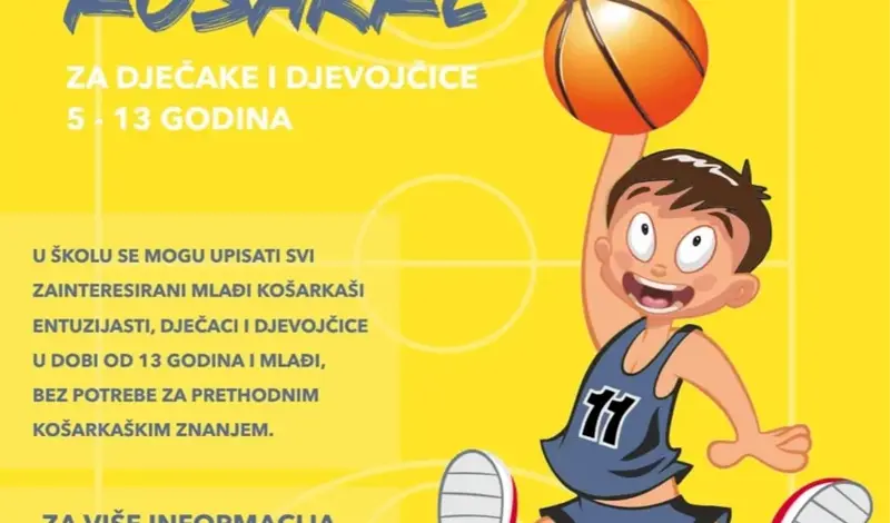 Trenutno se vrše upisi u Školu košarke HKK Grude