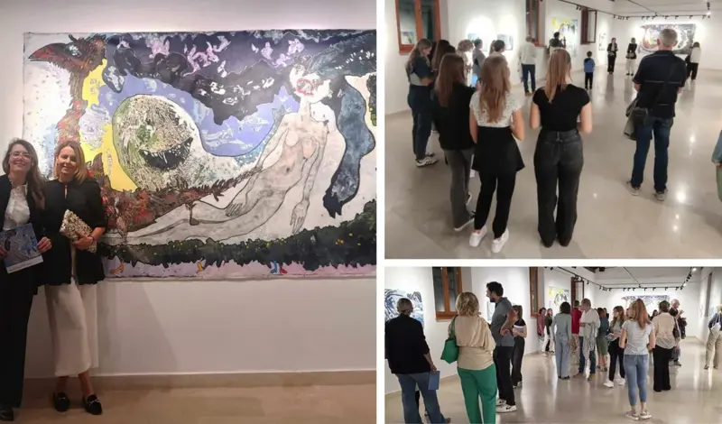 FOTO: U Galeriji Kninskog muzeja otvorena izložba slika Andrijane Mlinarević-Cvetković