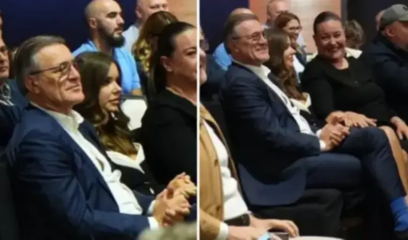 Zdravko Mamić i supruga Jelena došli na premijeru filma o Vahi