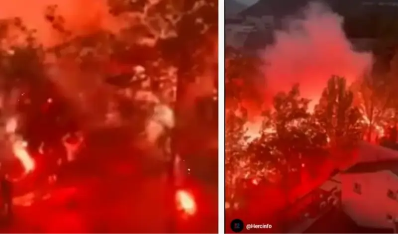 VIDEO za naježiti se! Evo kako su Ultrasi ispratili Zrinjski 'na onu stranu'