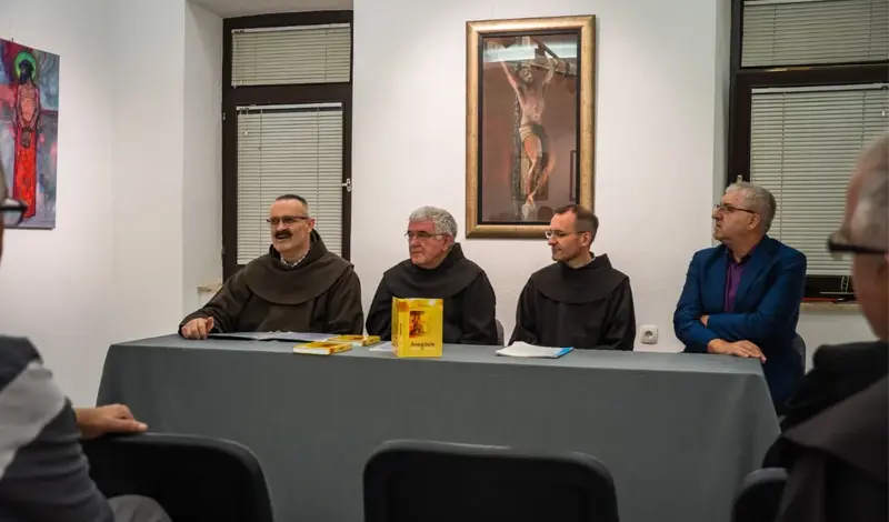 FOTO: U Gorici predstavljene knjige fra Mate Tadića! 'Franjevci se u Hercegovini itekako znaju smijati i šaliti na svoj račun'