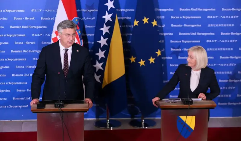 Premijer Plenković: 10 milijuna eura pomoći za poplavljena područja u BiH