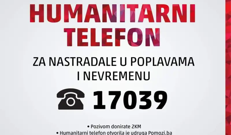 KATASTROFALNE POPLAVE U BiH: HT Eronet donirao SIM kartice i uređaje, prilagodio infrastrukturu, odrekao se prihoda od hum. telefona