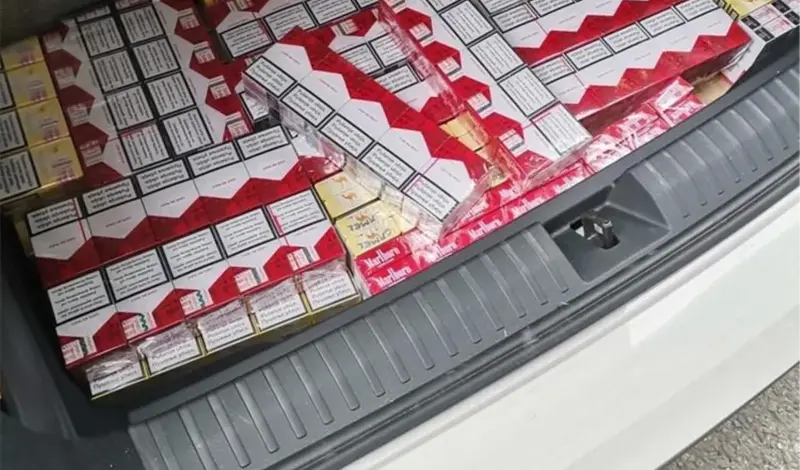 Francuz pokušao prošvercati preko 30.000 cigareta 