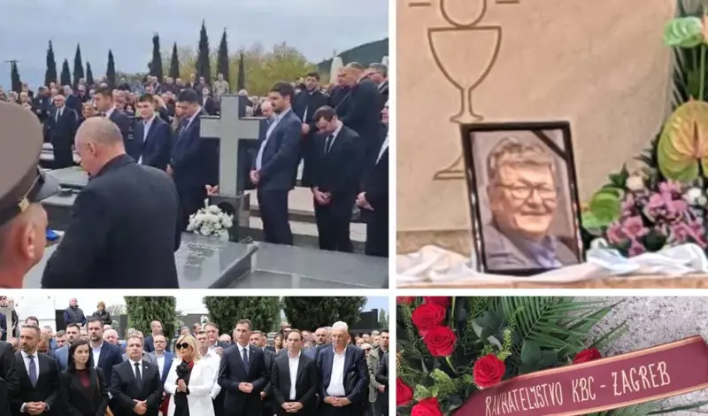 VIDEO: Da kamen proplače! Doktor Ante Ćorušić u rodnom kraju ispraćen uz pjesmu 'Odlazak'