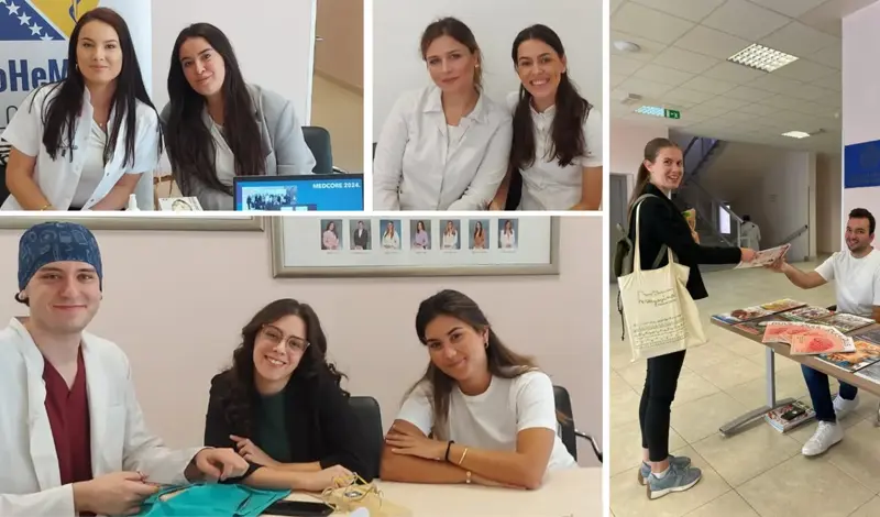 FOTO: Sajam sekcija na Medicinskom fakultetu u Mostaru uspješan i raznolik