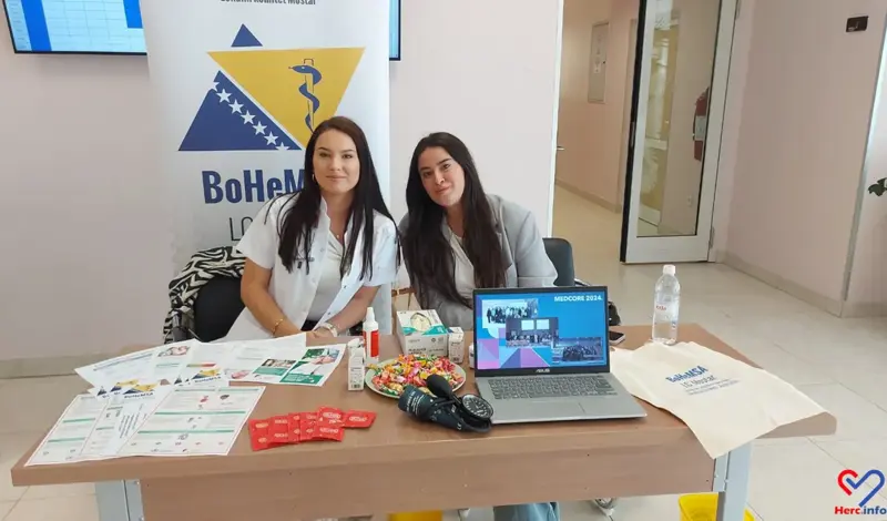 FOTO: Sajam sekcija na Medicinskom fakultetu u Mostaru uspješan i raznolik