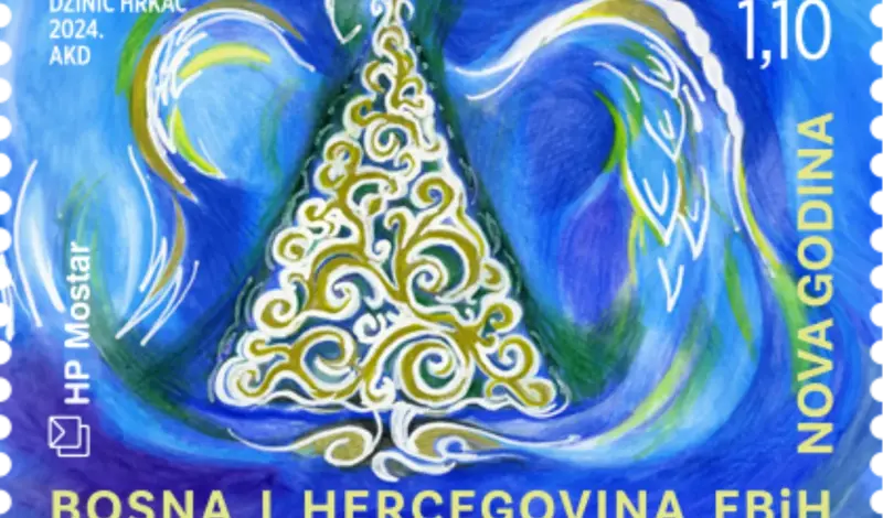 Tradicionalno izdanje maraka HP Mostar u povodu Božića i Nove godine   