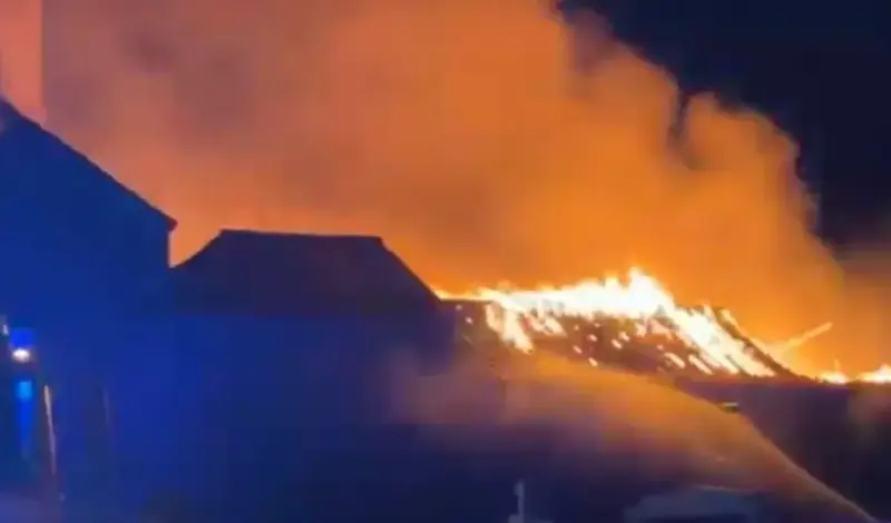 Lokaliziran požar u samostanu i crkvi Sv. Križa na Čiovu