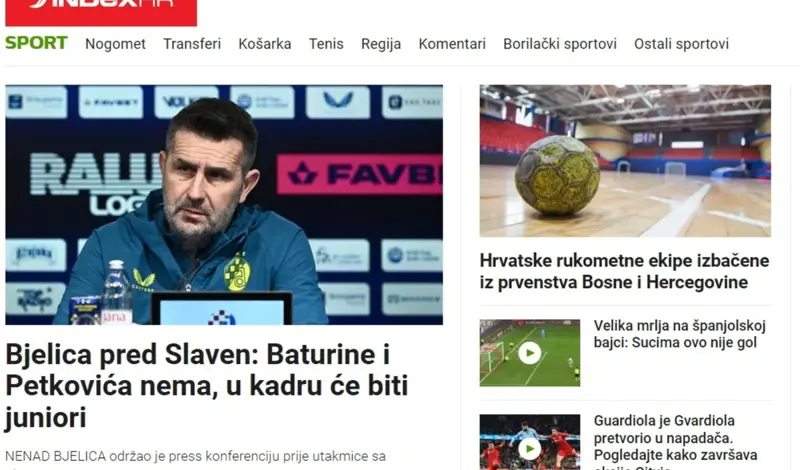 Izbacivanje Gruda, Zrinjskog i Izviđača iz Premijer lige BiH stiglo na udarne pozicije medija u Hrvatskoj