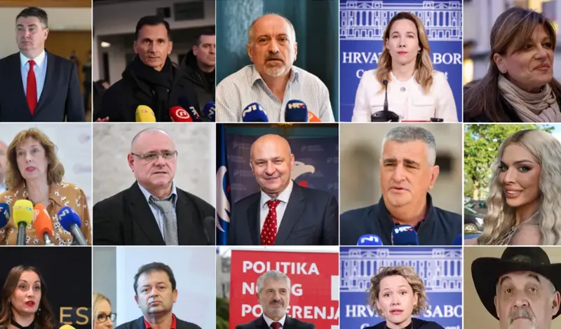 Evo koga možete birati za predsjednika Hrvatske! Rekordan broj kandidata...