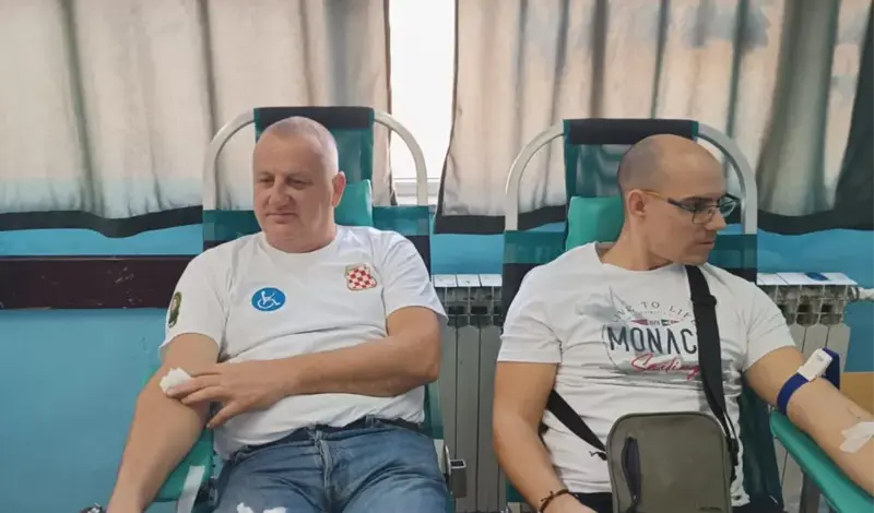 U 13. akciji ove godine Crveni križ Grude prikupio 45 doza krvi FOTO