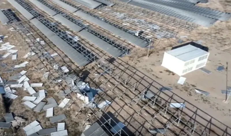  Bura uništila jednu od najvećih solarnih elektrana u Hrvatskoj, izgrađena je lani 