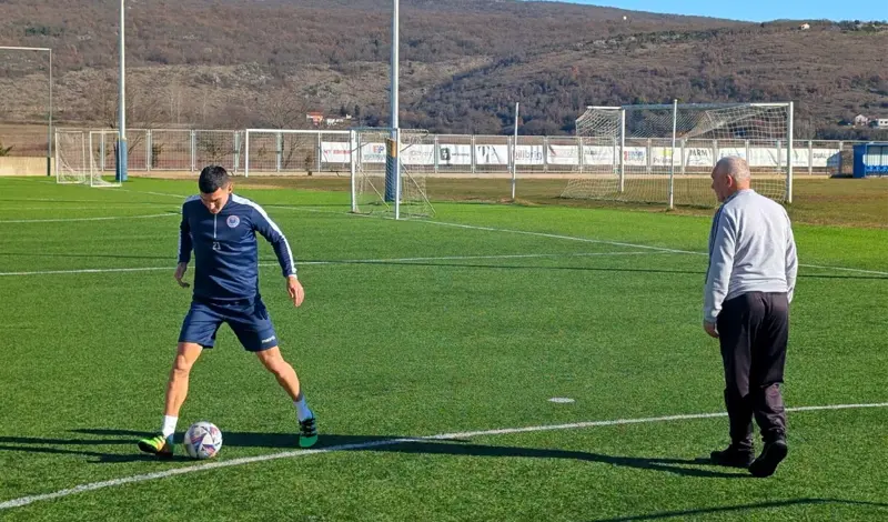 FOTO: Trening u Grudama pod budnim Mađarovim okom! Zvijezda Zrinjskog Josip Ćorluka u top formi pred početak priprema! 