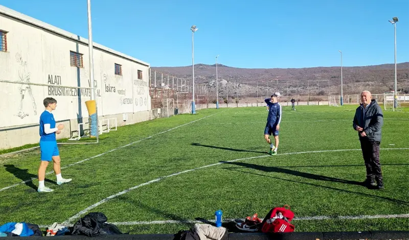 FOTO: Trening u Grudama pod budnim Mađarovim okom! Zvijezda Zrinjskog Josip Ćorluka u top formi pred početak priprema! 