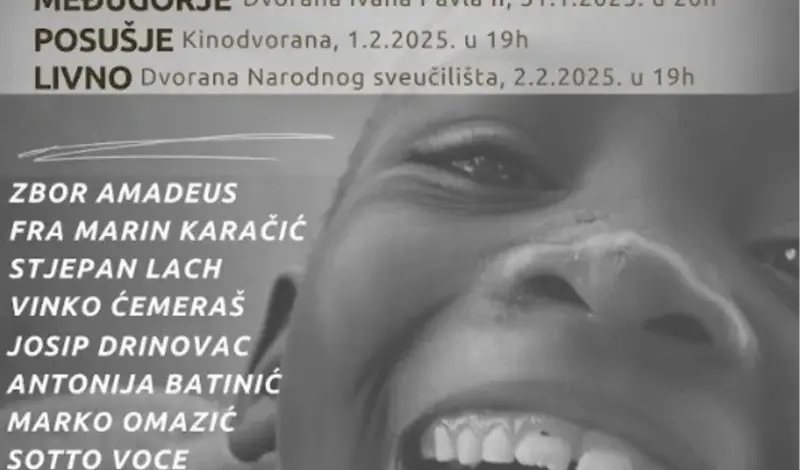 Četiri humanitarna koncerta za izgradnju škole u misiji koju vodi fra Ivica Perić