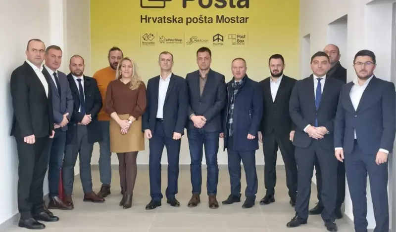 Hrvatska pošta Mostar domaćin sastanka Uprava tri javna poštanska operatera