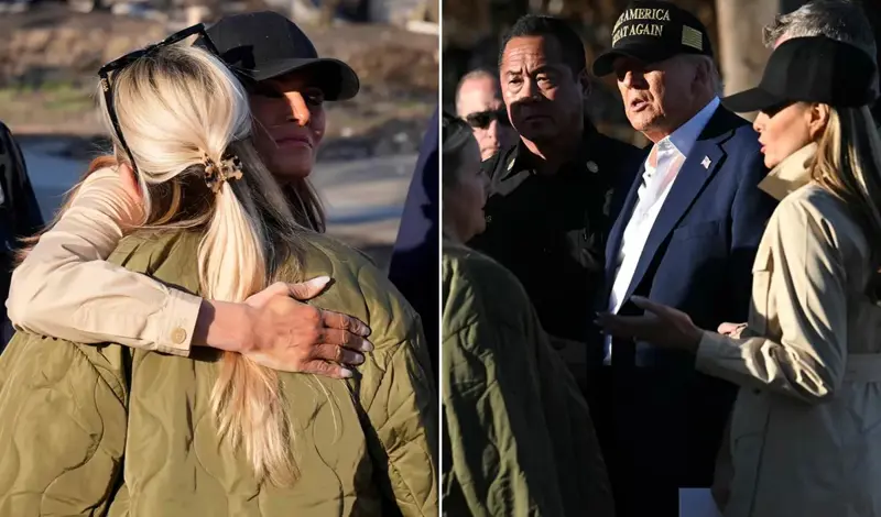 Melania susrela Hrvaticu u Los Angelesu, zagrlila je i progovorila našim jezikom
