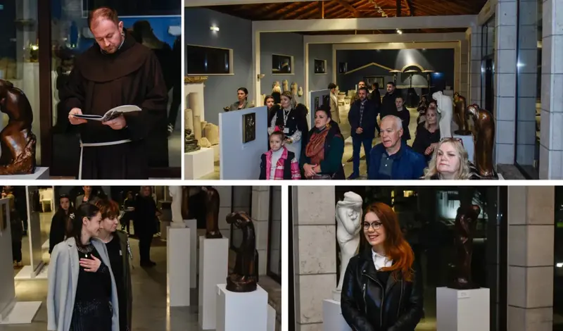 FOTO: Posjetili smo Noć muzeja na Humcu i izložbu posvećenu Jurju Škarpi! Hercegovačka, kulturna noć oduševila