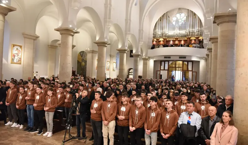 Obilježena 80. obljetnica ubojstva franjevaca, predan dokument ''SLUGA BOŽJI FRA ANDRIJA TOPIĆ I 49 BRAĆE''