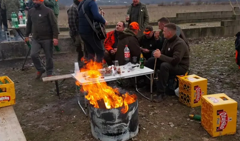 HLU Malič Grude uspješno organizirao hajku na štetočinu, a onda odličnu feštu i pomoć sugrađaninu FOTO