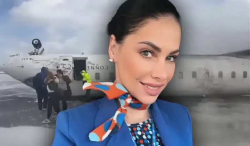 Stjuardesa Vanja bori se za život nakon što se avion okrenuo na krov!