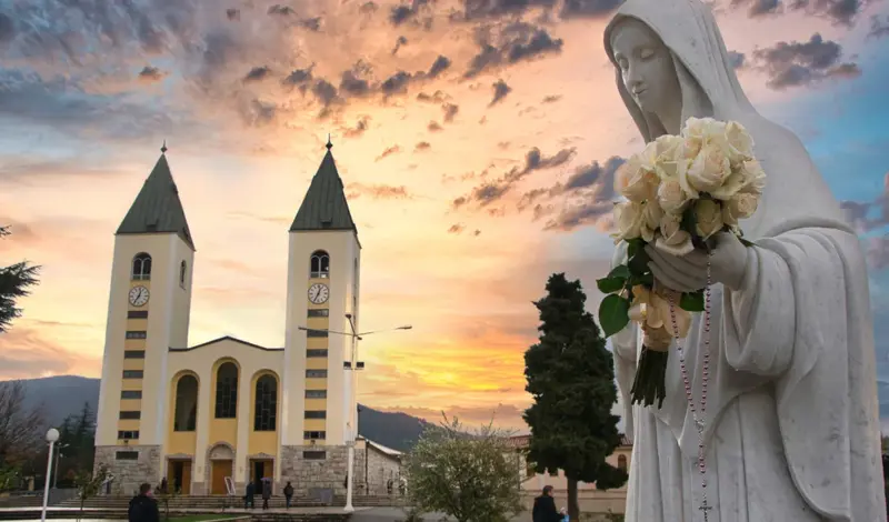 Poruka Blažene Djevice Marije preko Međugorja: Budite moje ruke mira i molitve