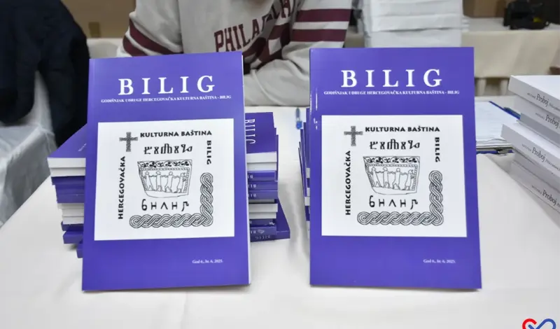 FOTO: U Ljubuškom predstavljen 6. 'Bilig' i priča o jednom hrvatskom hercegovačkom selu