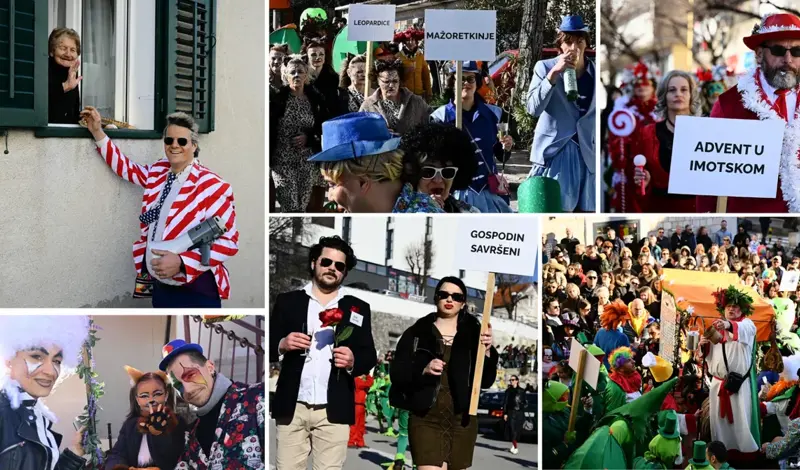 FOTO: Je li Imotski najjači grad na svi(je)tu! I Trump došao na karneval