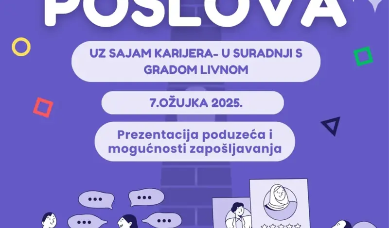 U Livnu sajam poslova u okviru sajma karijera