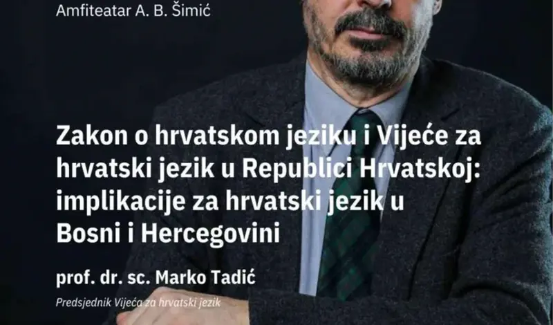 Na SUM-u predavanje o Zakonu o hrvatskom jeziku
