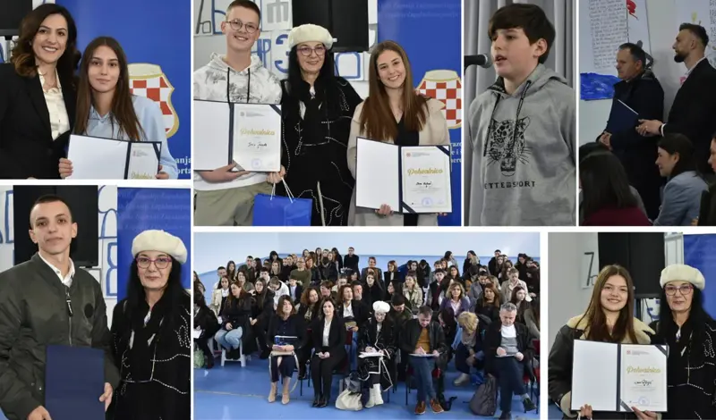 FOTO: Izabrani najbolji pisci i recitatori na Danima hrvatskog jezika na razini ZHŽ-a, Tihaljina bila domaćin događaja