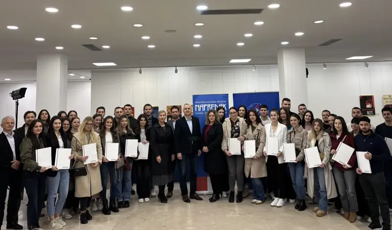HKD Napredak izdvojio više od 170.000 KM za stipendiranje 122 studenta