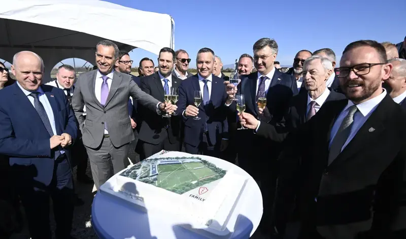 Svečano otvoreno gradilište budućeg kampa HNS-a FOTO