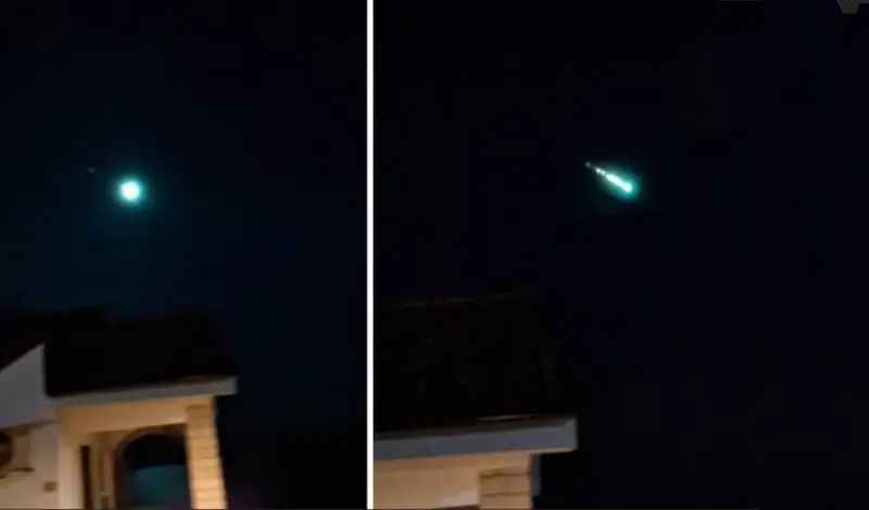 Misteriozna svjetlost nad Hrvatskom i BiH