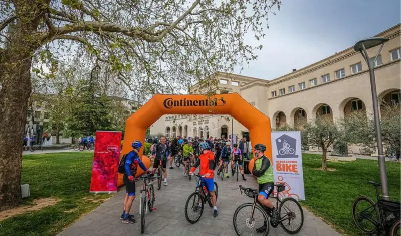 Ćirinu rutu od Mostara do Čapljine promoviralo 180 biciklista, sudjelovali i članovi BK Grude