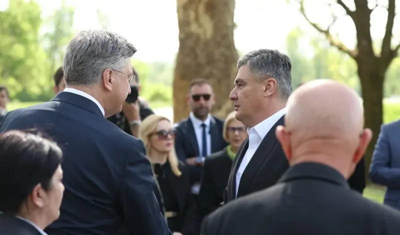 I ovo je vijest, Plenković i Milanović se rukovali i kratko porazgovarali