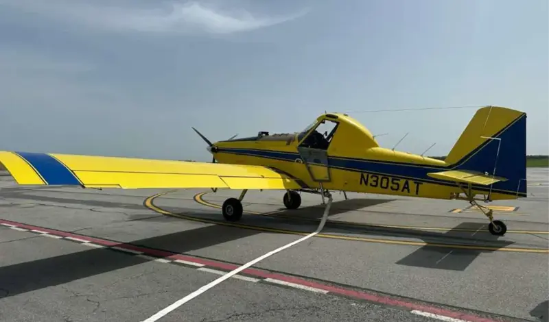 Obavljena pokazna vježba protupožarnog air-traktora, ako trebalo gasit će i u ŽZH