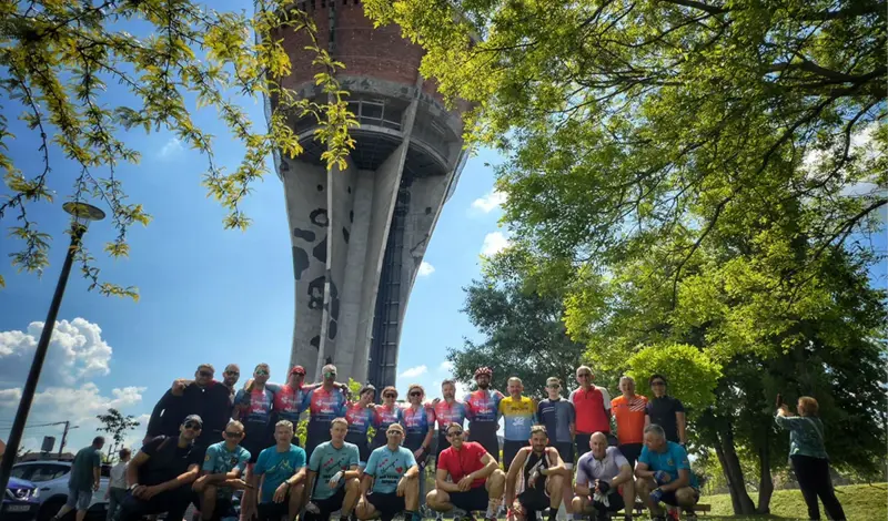 BICIKLISTI - Mostar i Vukovar povezani srcem FOTO