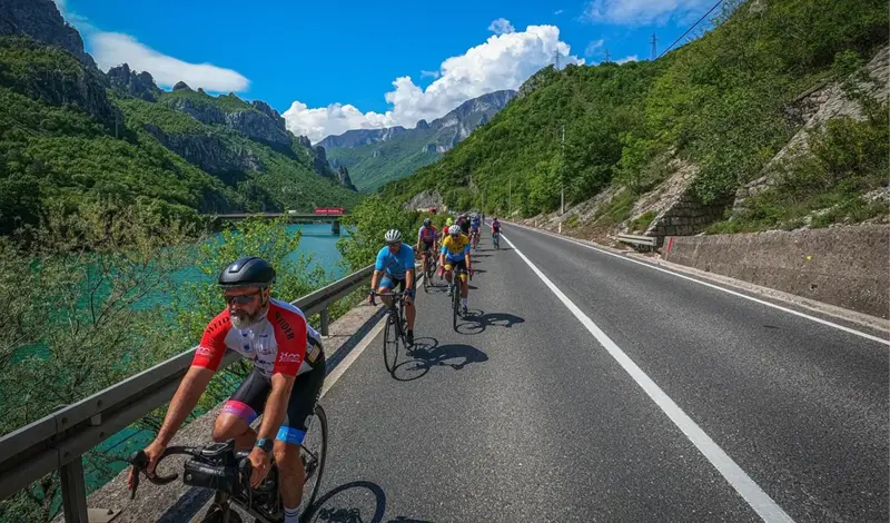 BICIKLISTI - Mostar i Vukovar povezani srcem FOTO