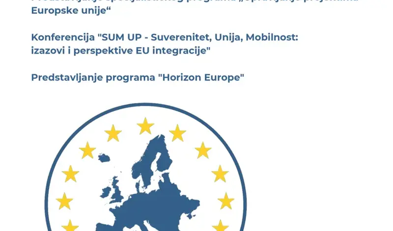 SUM: Nizom programa obilježava se Dan Europe