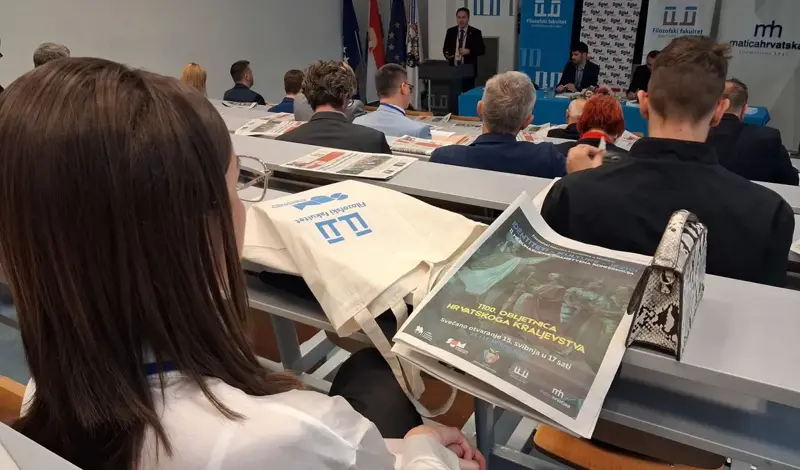 Filozofski fakultet, Matica hrvatska i Družba ''Braća hrvatskoga zmaja'' obilježili 1100. godina hrvatskoga kraljevstva